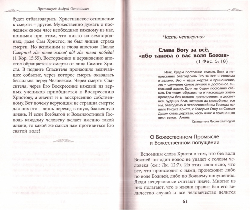 Как узнать волю Божию. Протоиерей Андрей Овчинников