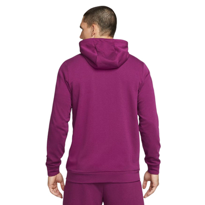 Мужская теннисная кофта Nike Dri-Fit Hoodie Full Zip M - sangria/black
