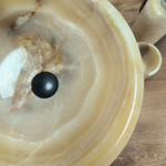 Раковина из оникса Bowl Yellow TinLip BO-62854 40*40*15 40