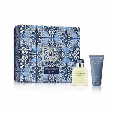 Мужской парфюмерный набор Dolce & Gabbana Light Blue с Eau de Toilette 2 предмета
