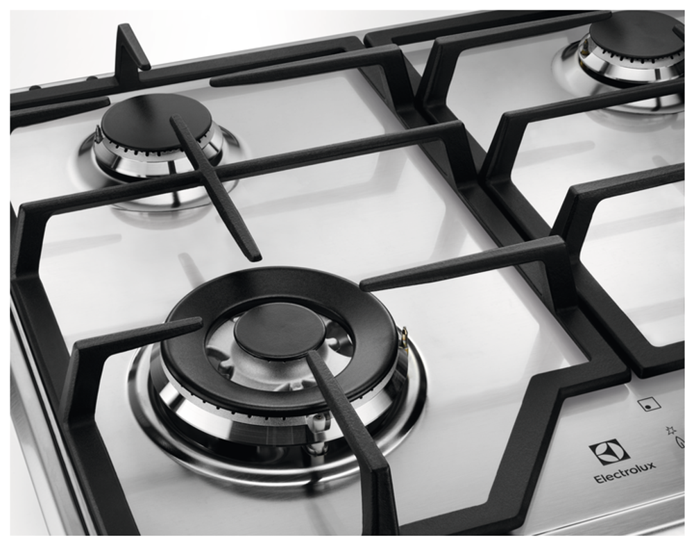 Встраиваемая газовая варочная панель Electrolux GPE363MX