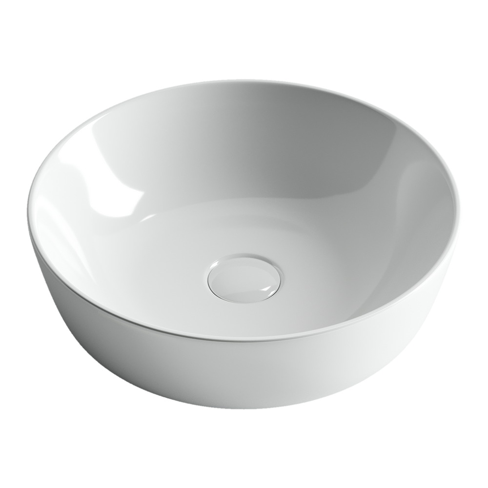Умывальник чаша накладная круглая Element 415x415x135мм