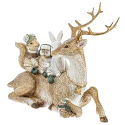 GAEM Фигурка декоративная "Олень", L19 W9 H16,5 см