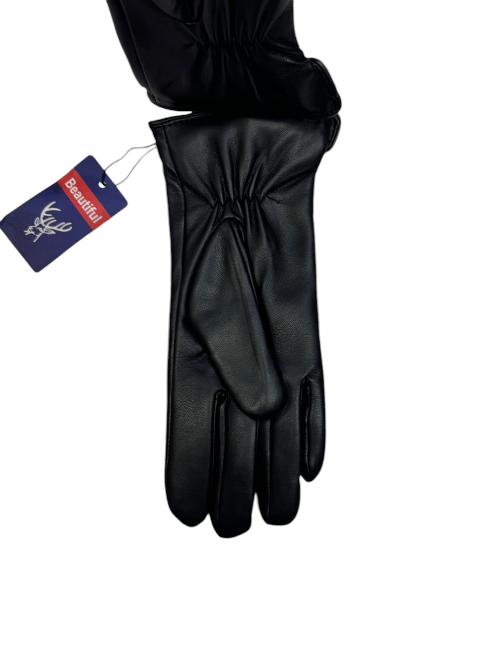 Перчатки. Женские. Материал верха: Эко кожа. Подклад: Трикотаж-шерсть. 5 шт в упаковке.