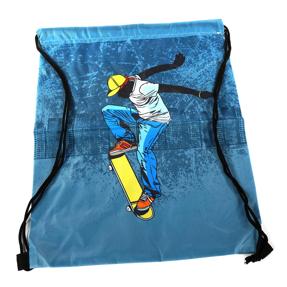 Мешок для обуви 33*40 см, для мальчиков "Teen boys", 4 вида микс