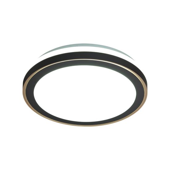 7620/DLN PALE SN 109 Светильник пластик/черный/медный LED 48Вт 3000/4000/6000K D390 IP43 CCT AKUNA