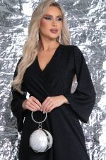 Платье "Ариэль" (мерцающий чёрный) П7482 LT Collection (Акция)