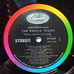 Винтажная виниловая пластинка LP Jackie Gleason The Gentle Touch (USA 1961)
