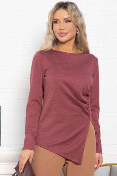 Блуза Тильда (бордовая) Б14995-50М LT Collection