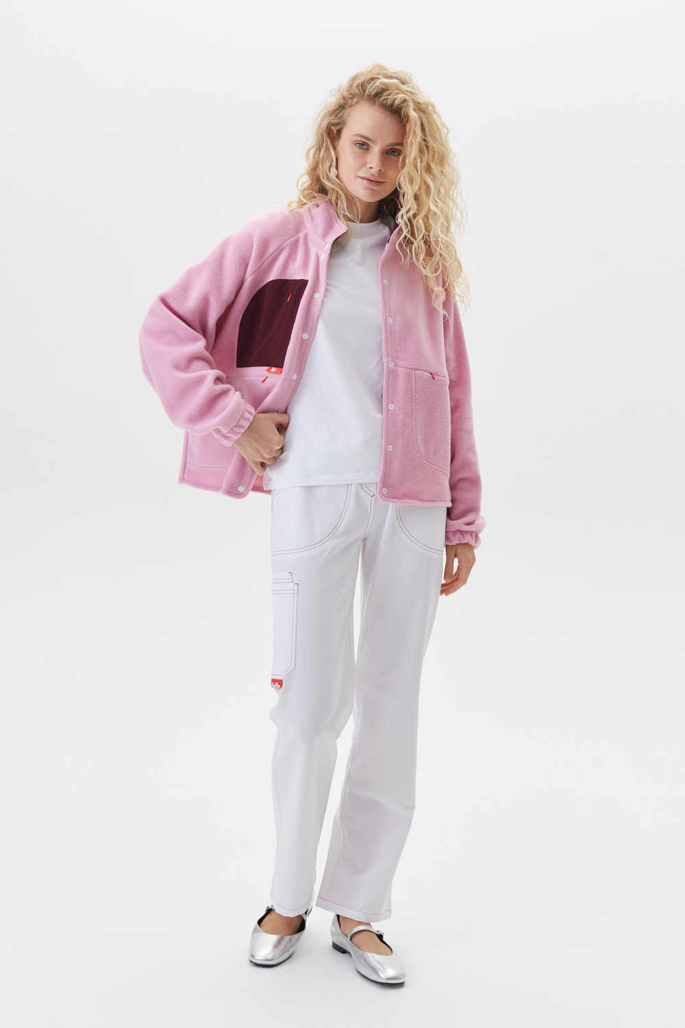 Брюки медицинские женские Лаконико, белый