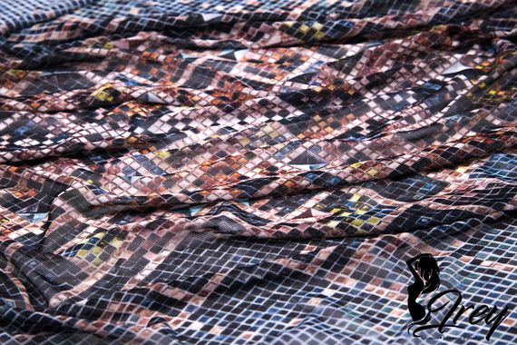 Мягкая сетка эластичная тату, СИЯЙ IREY, мультиколор