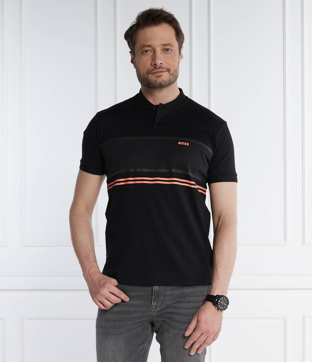 Поло Pariq BOSS GREEN - черный(50512996)