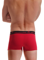 Хлопковые боксеры с лампасами (Размер: M) (Цвет: темно-синий)