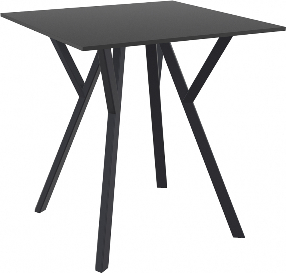 Стол пластиковый Siesta Contract Max Table 70, черный