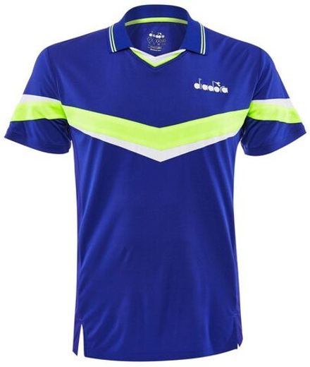 Теннисное поло Diadora Polo SS - blue regista