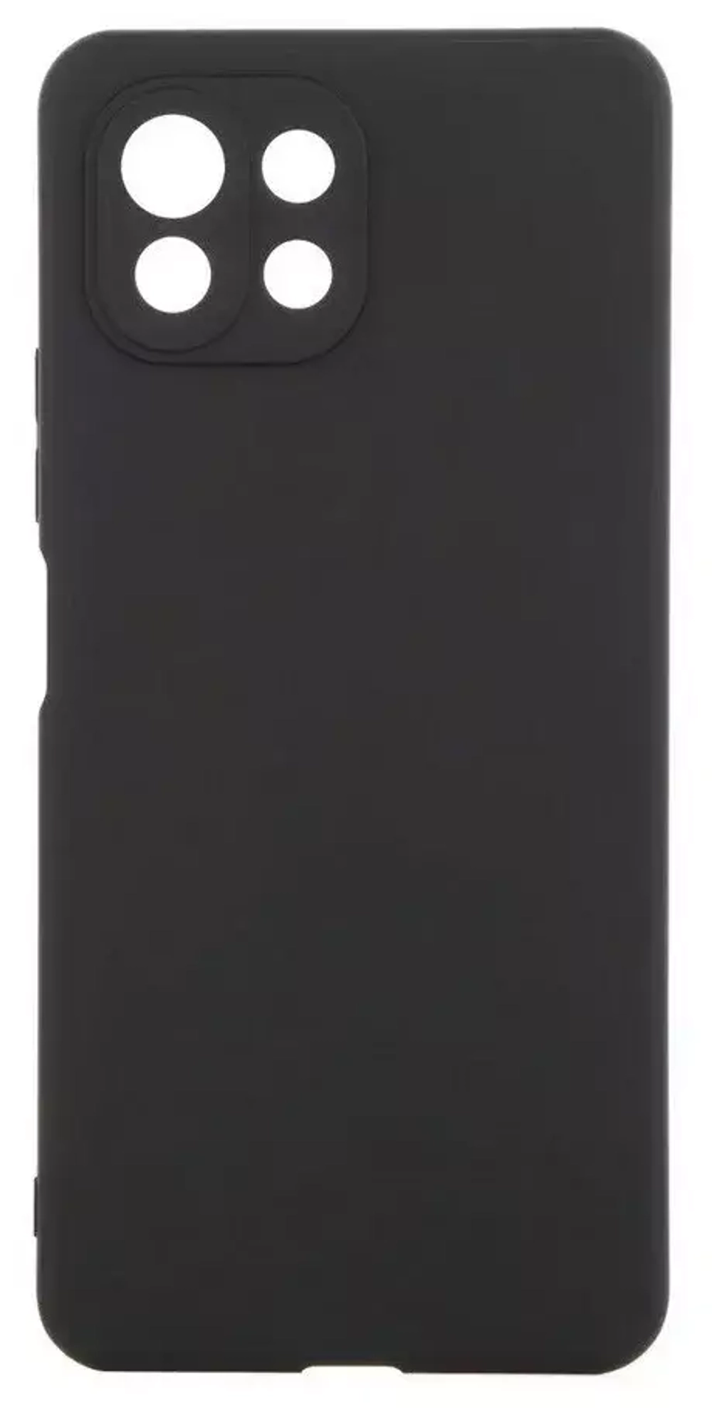 Накладка Xiaomi Мi 11 lite силикон матовый Black Zibelino