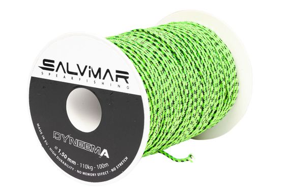 Линь Salvimar Dyneema ø2 мм  240 кг 1 метр (в катушке 100 м)