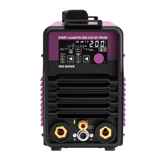 OSA START modelTIG 200 LCD DC PULSE Установка аргонодуговой сварки 3W200PL — полупрофессиональный аргонодуговой сварочный аппарат tig для монтажников, 200 А