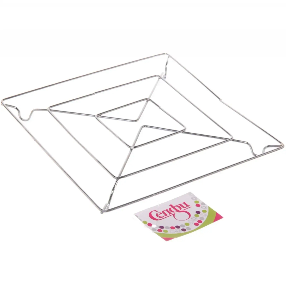 Подставка под горячее металлическая «Квадрат» 17 см Селфи