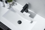 Сливной набор для раковины AQUATEK, матовый черный AQ6002MB