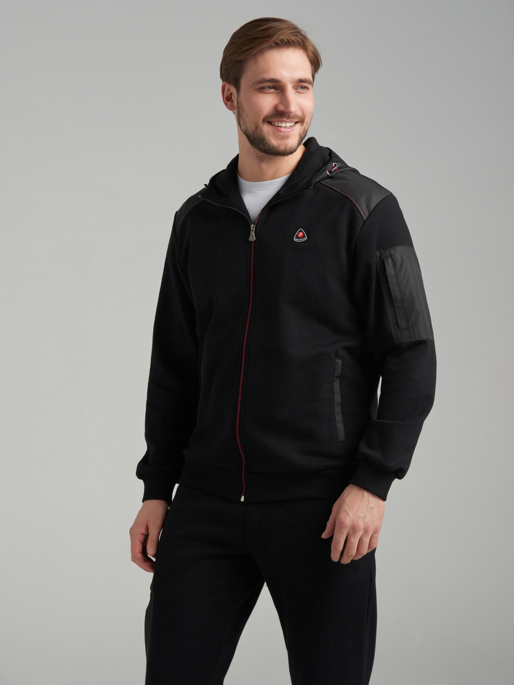 Спортивный костюм мужской 124M-RR-1775 RED-N-ROCK'S черный
