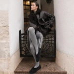 Угги Yuki Black Suede