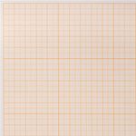 Бумага масштабно-координатная (миллиметровая), скоба, БОЛЬШОЙ ФОРМАТ А3, оранжевая, 8 листов, 65 г/м2, STAFF, 113489