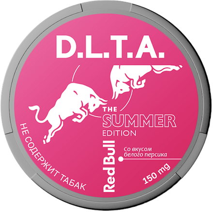 D.L.T.A 150 MG RED BULL - Белый персик