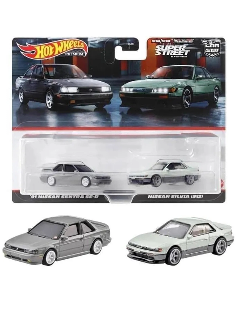 Набор Хот Вилс Премиум Car Culture Nissan HBL96 HYF04