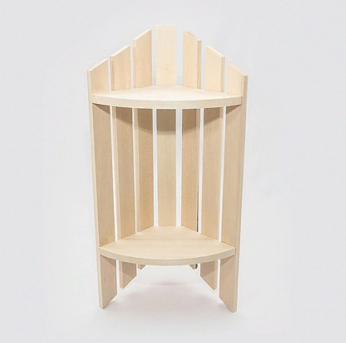 Полка угловая 2-х уровневая