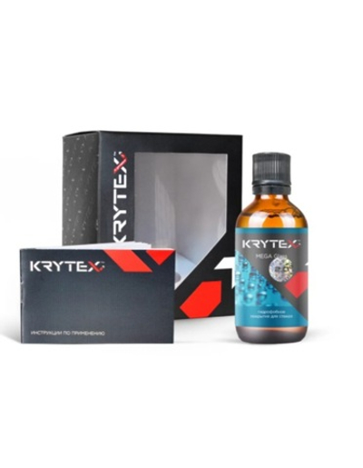 KRYTEX MEGA Glass 2.0 (Z) Гидрофобное покрытие для стекол, 50мл