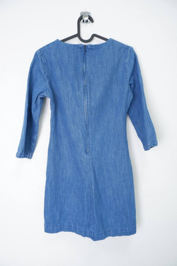 Платье Zara джинсовое 40 размер