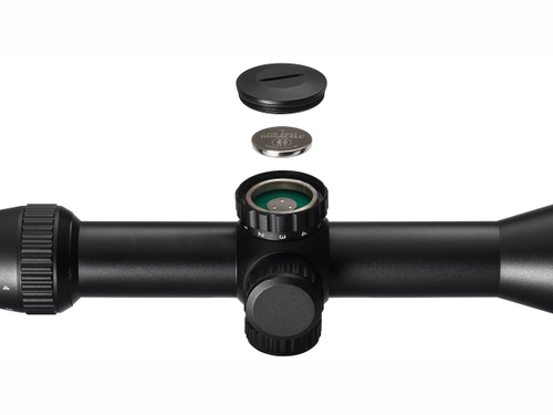 Прицел Gaut Quartz 4-12x50AO, сетка 2 (Mil-Dot), подсветка (Q41250AO-2)