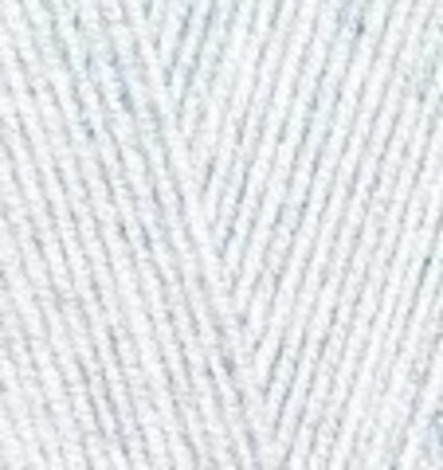 ALIZE "LANAGOLD FINE", 49% Шерсть, 51% Акрил, 100 гр, 390 м, 684 пепельный меланж