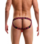 Мужские сексуальные трусики Fuck o'clock голубые (S)