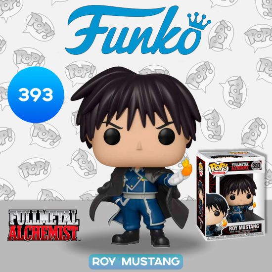 Фигурка Funko POP! Animation Fullmetal Alchemist Colonel Roy Mustang (393) 30698