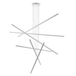 Citilux Стиг CL203260 LED Люстра подвесная с пультом Белая