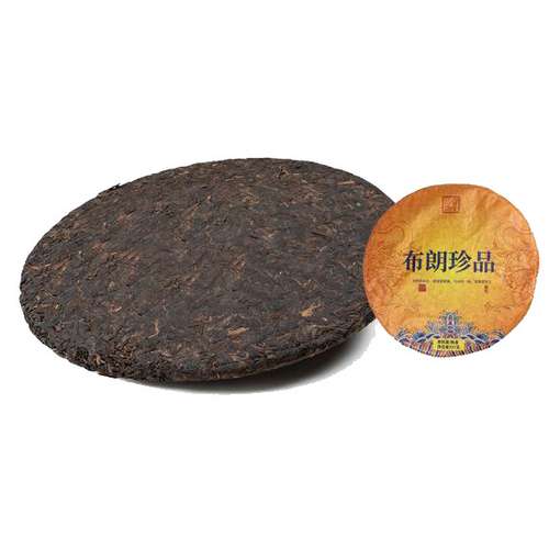 Пуэр Бу Ланг Чжэнь Пин 5 лет регион Мэнхай РЧК 357г