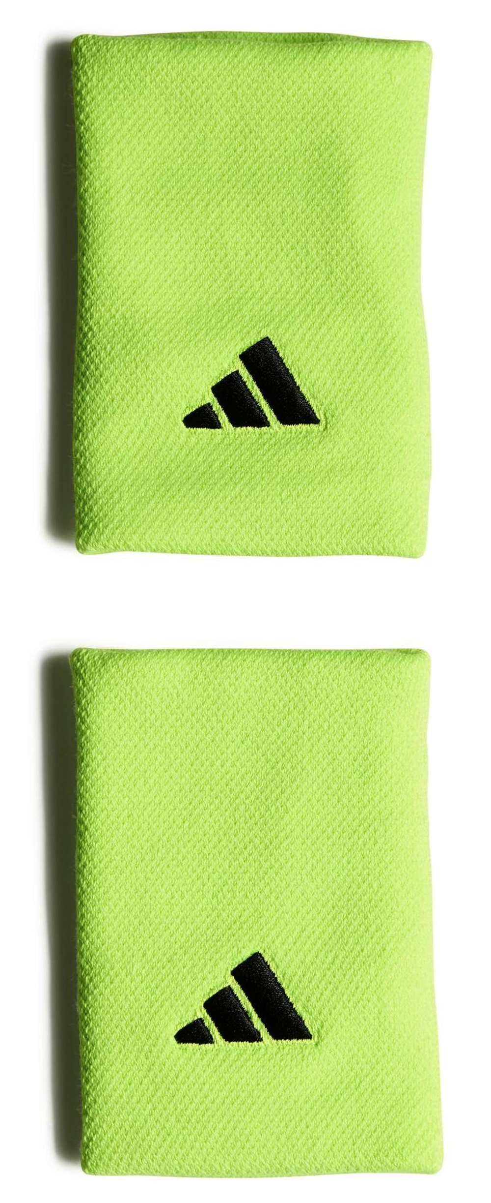 Напульсник теннисный Adidas Tennis Wristband L (OSFM) - lucid lemon/black