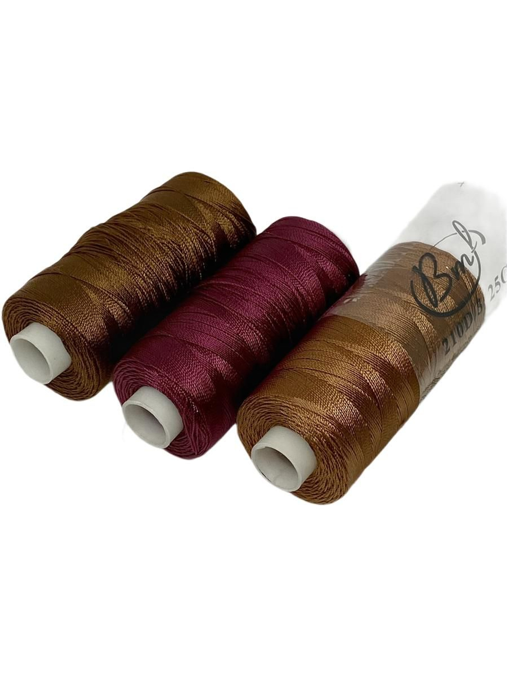 Нитки капроновые 25 г 210D. 1 уп-3 шт