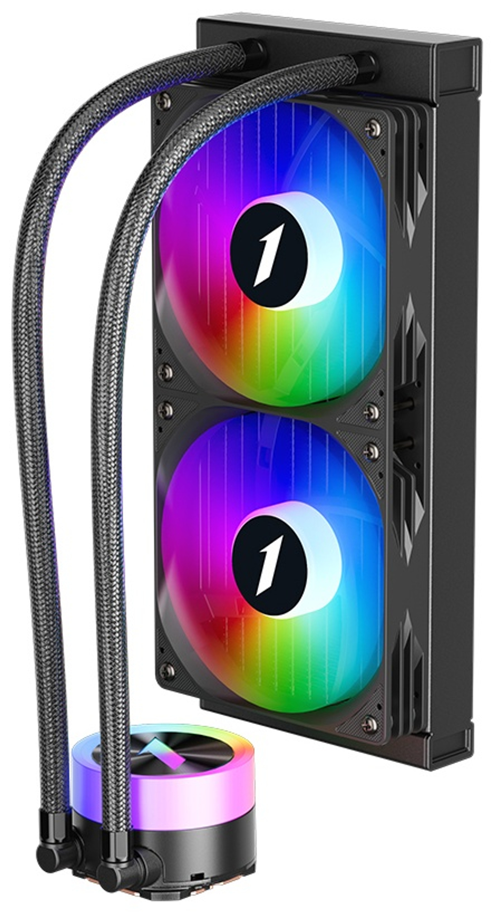 Кулер 1STPLAYER TS1-240-BK черный