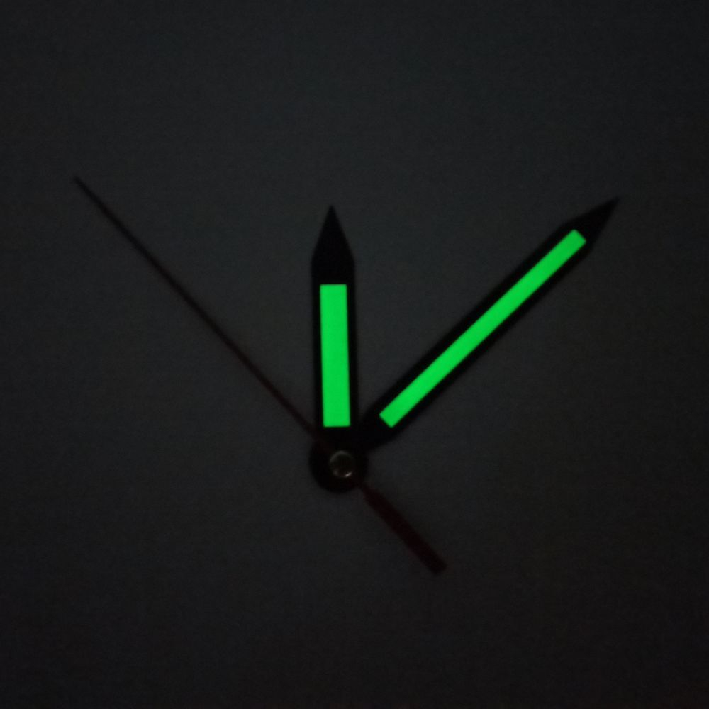Часовой механизм, шток 16 мм, со стрелками №11 светятся в темноте (1уп = 5шт)