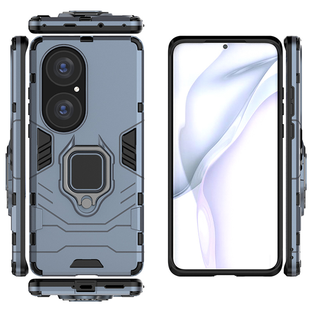 Противоударный чехол с кольцом Panther Case для Huawei P50 Pro