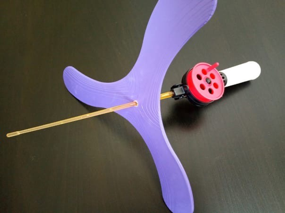 Бумеранг подставка под зим. удочку