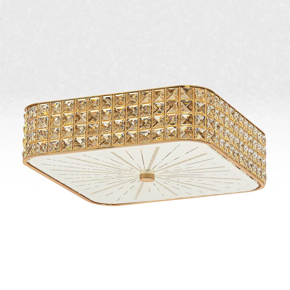 Citilux Портал CL324262 Люстра хрустальная Золото