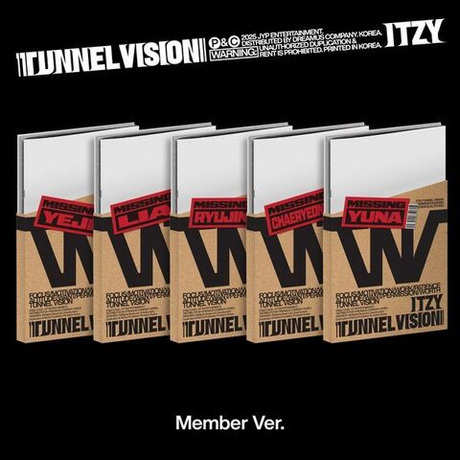 Альбом ITZY - TUNNEL VISION (Member Ver.)