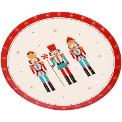 Тарелка керамическая «Сказочный марш» 22*2см