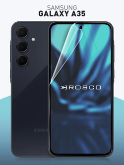 Защитная плёнка ROSCO для Samsung Galaxy A35 (арт.SS-A35-GEL-FILM-GLOSSY )