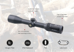Оптический прицел Vector Optics Continental 1,5-9x42 Hunting, сетка L4a, 30 мм, азотозаполненный, с подсветкой (SCOM-23P)