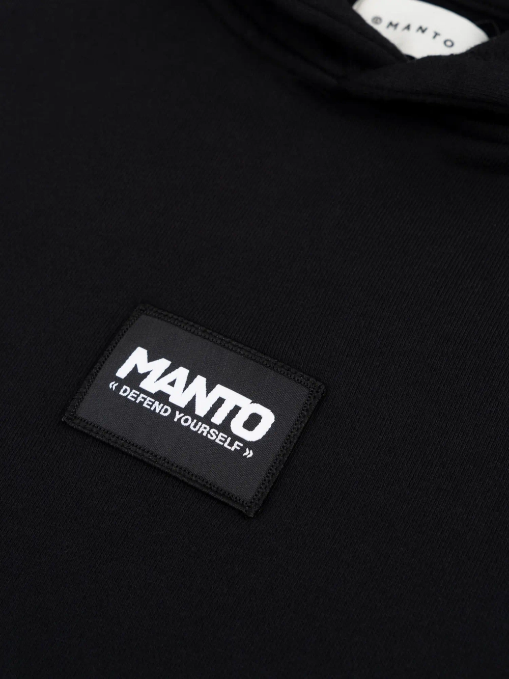 Худи MANTO LABEL 25 OVERSIZE чёрная